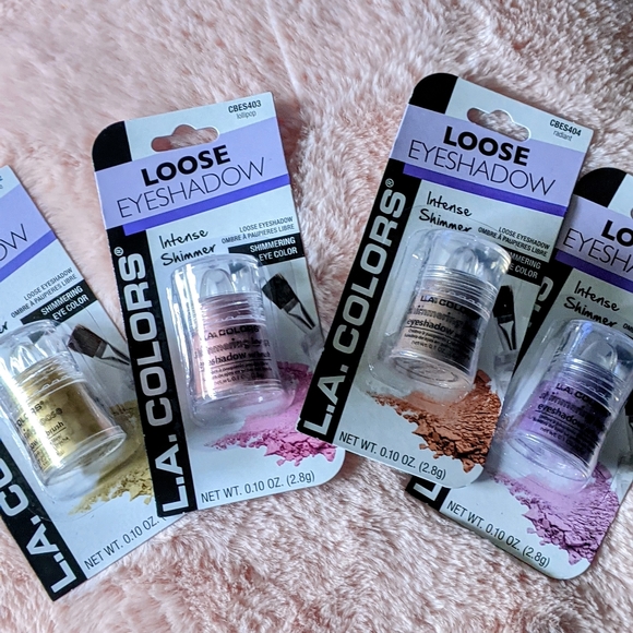 L.A. colors 4 Loose Eyeshadow intense Shimmer - Picture 1 of 12